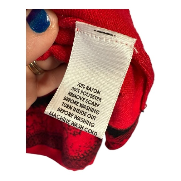 Kim Rogers Curvy Women Crewneck Sweater Tunic Bundle Size XXL Red Grey - Picture 10 of 15